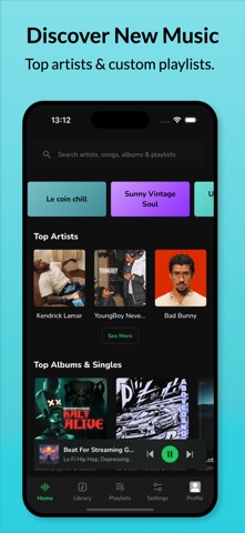 Music Player for amazon music screenshot