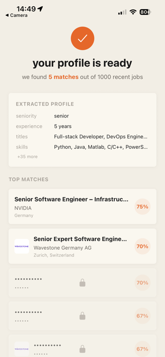 [hired] Screenshot 3 of 6