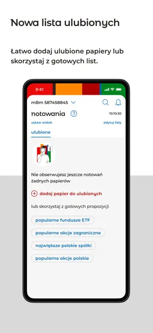 mBank Giełda iPhone screenshot 3