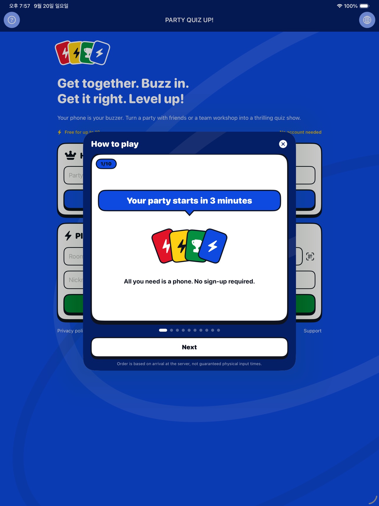 Screenshot 3 of Party Quiz Up!