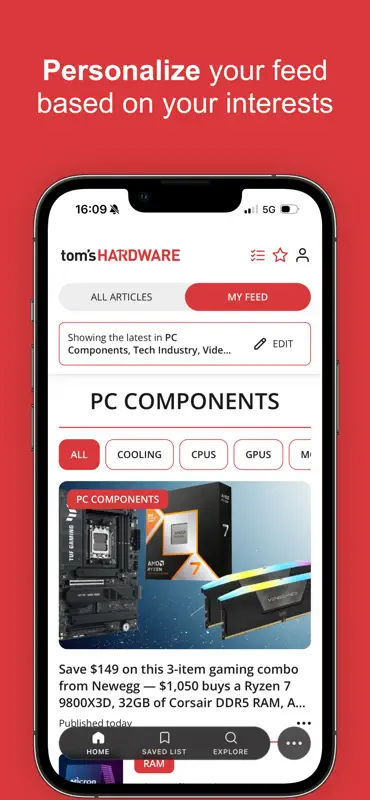 Tom's Hardware: PC Tech News screenshot 7 of 8