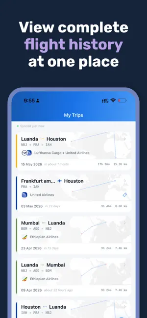 Travlo: Flight History Tracker screenshot 3