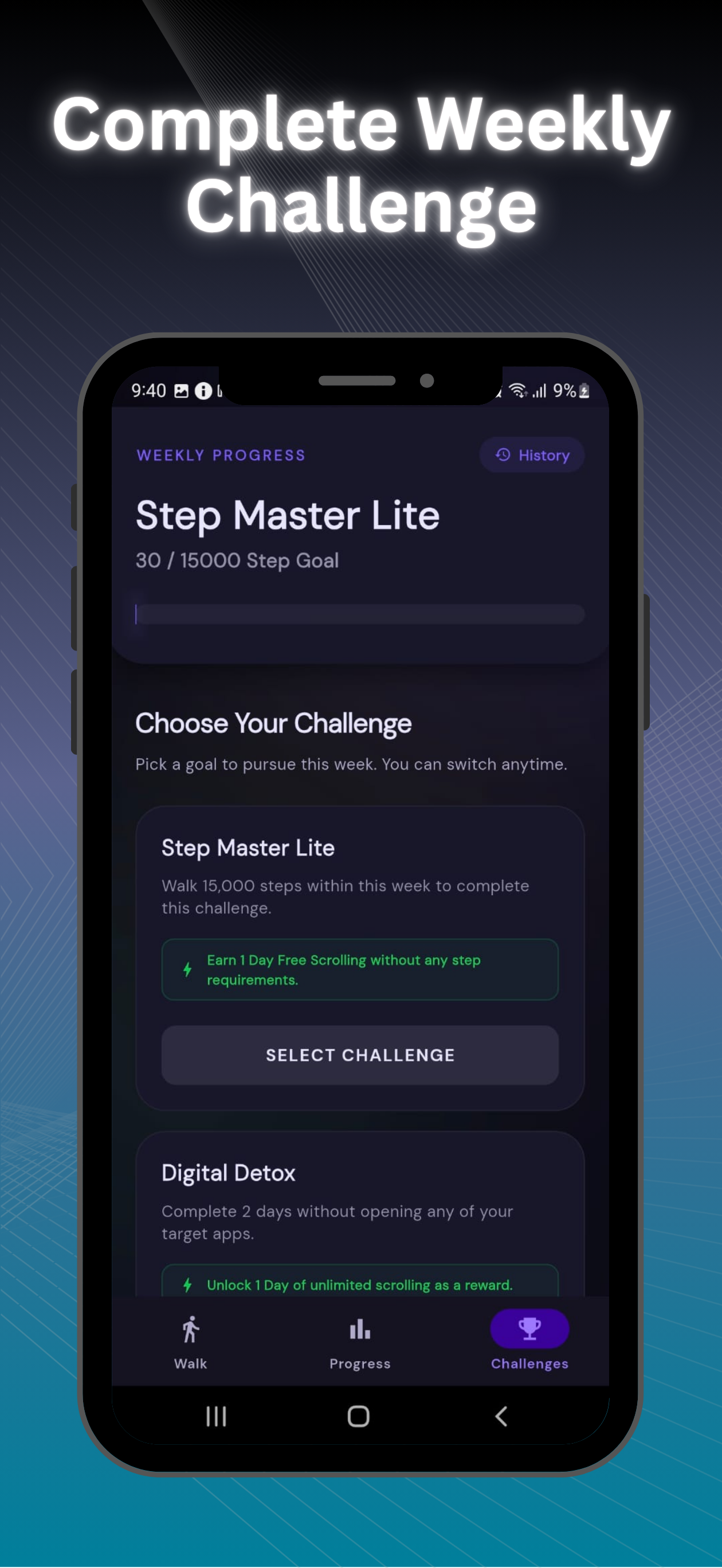 WalkScroll: Walk to Unlock screenshot 4