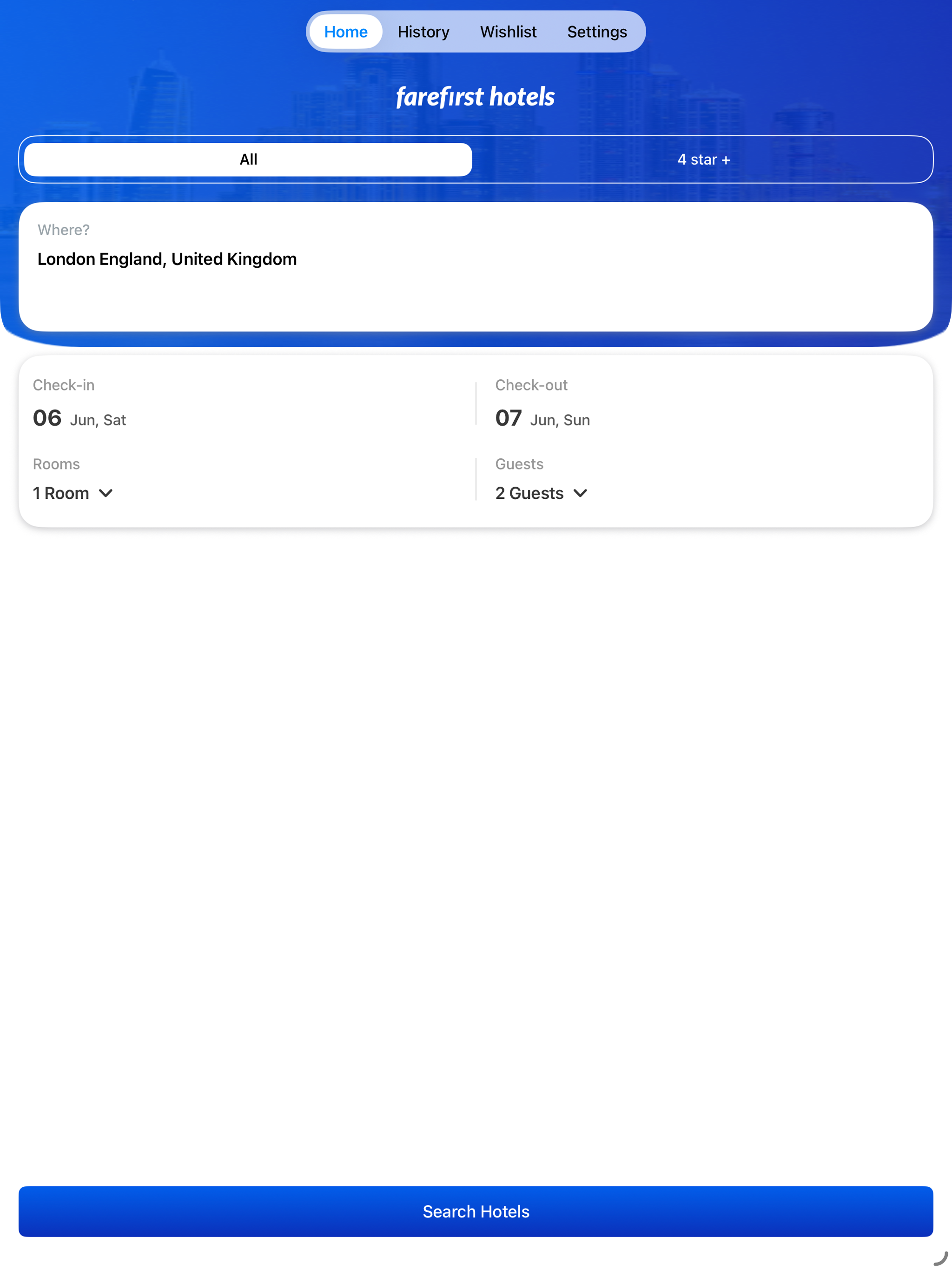 FareFirst Hotels: Compare Stay