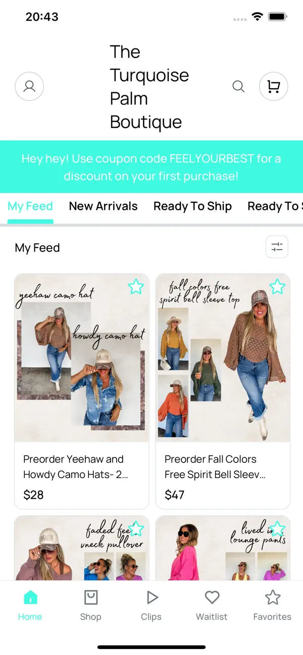 Screenshot #2 pour The Turquoise Palm Boutique