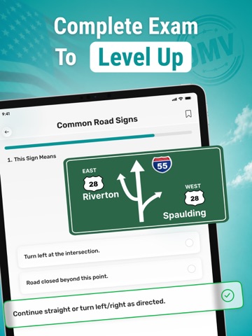 DMV Practice Test: Permit iPad screenshot