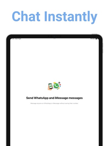 Send Direct Messages iPad screenshot