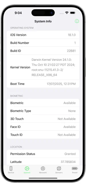 Device Monitor: System Info screenshot 4