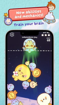 Pop Pop Bunny! Merge Game screenshot 2