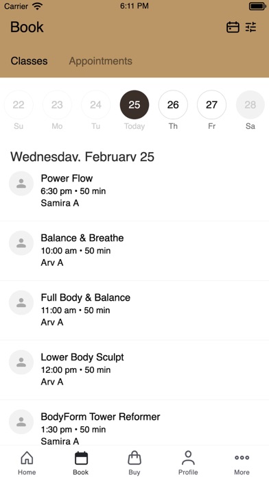 Bodyform Pilates Screenshot 2 of 3