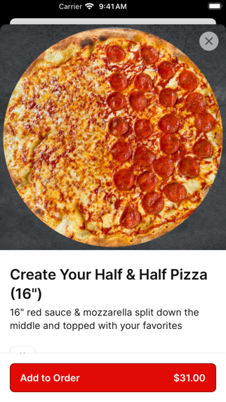 App screenshot
