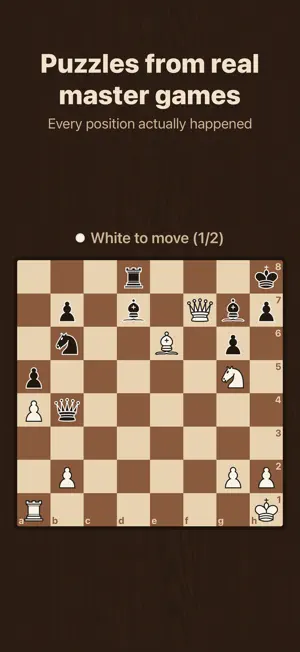 Chess Snacks: Mate Puzzles screenshot 2