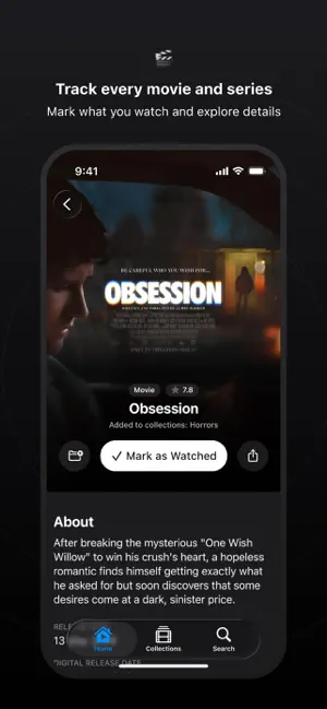 TapeTwo: Movie & TV Tracker screenshot 3