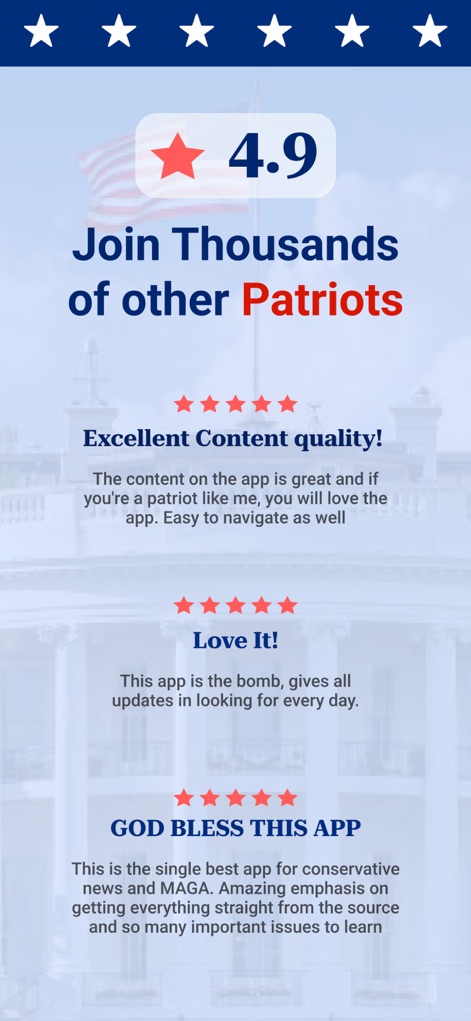MAGA Patriot: Trump Tracker - Magazines & Newspapers App | MWM