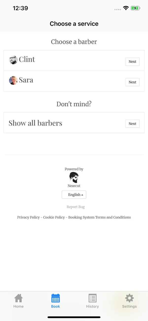 Screenshot #2 pour Scoundrels & Rogues Barbers