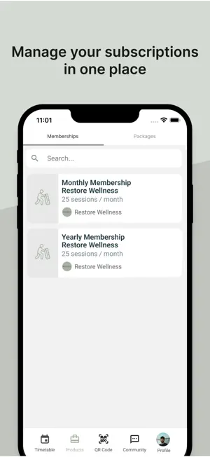 Restore Wellness screenshot 2