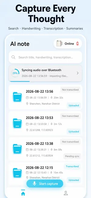 Fitn AINote screenshot 1