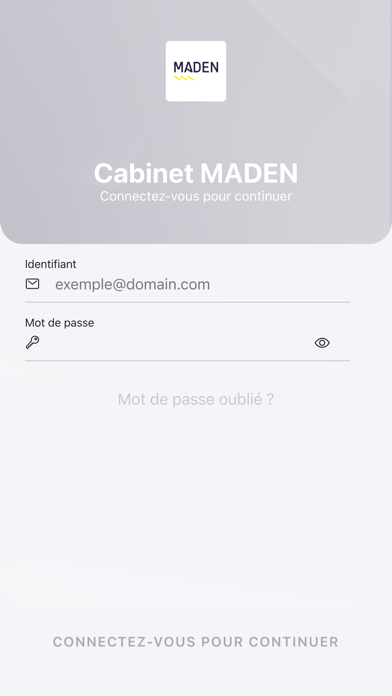 Cabinet MADEN screenshot