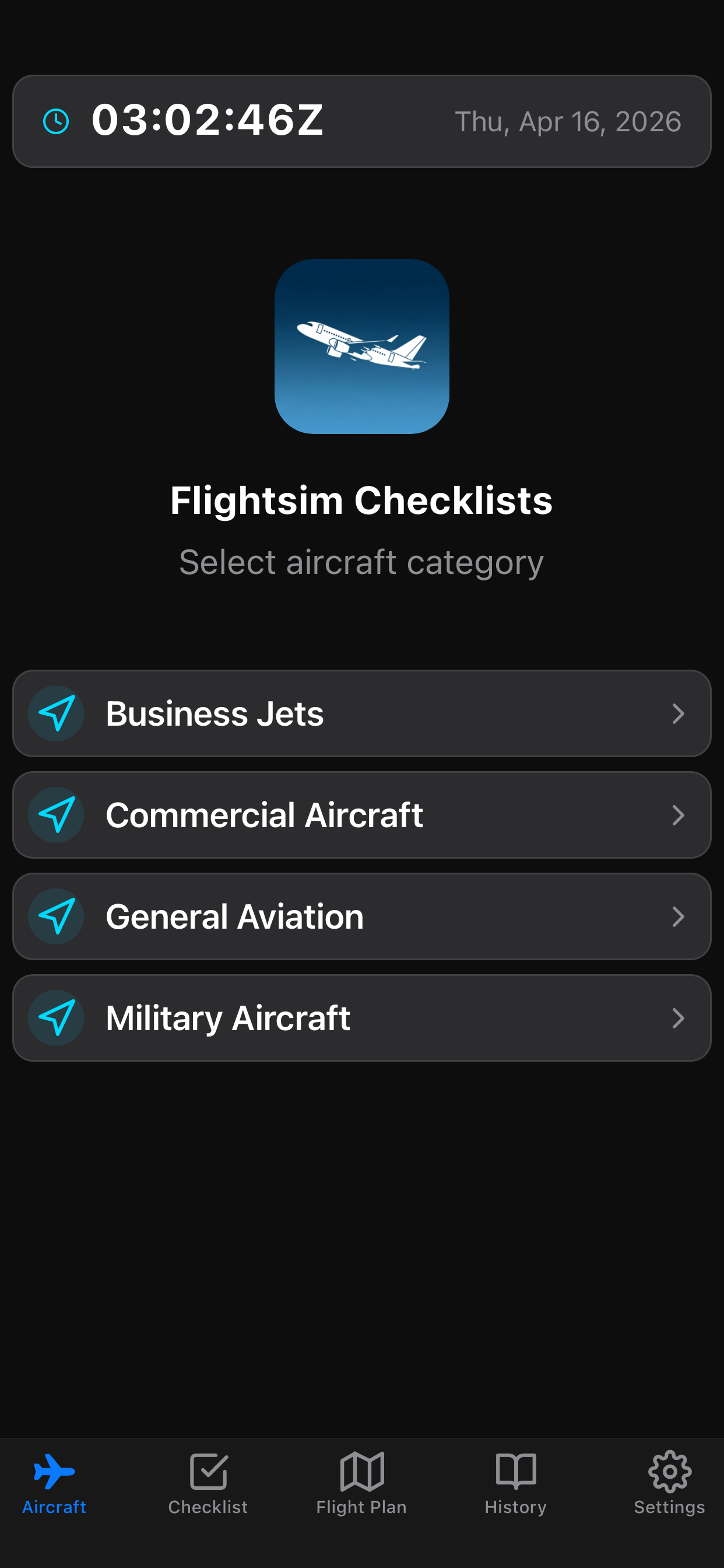 Flightsim Checklists