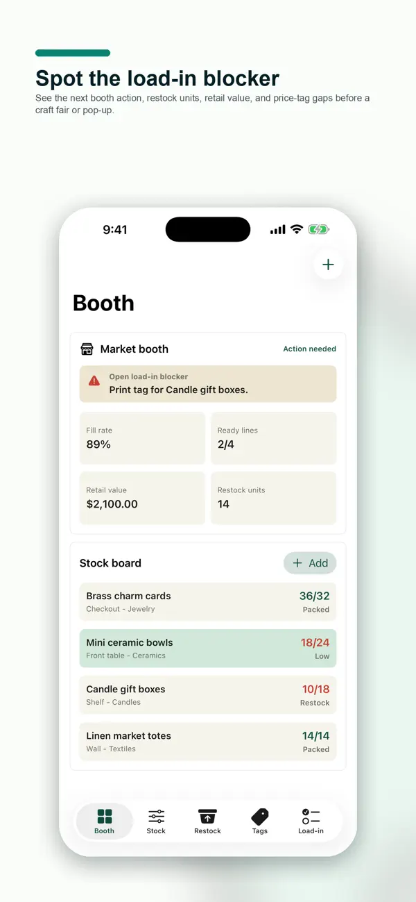 Screenshot #1 pour Booth Stock Studio