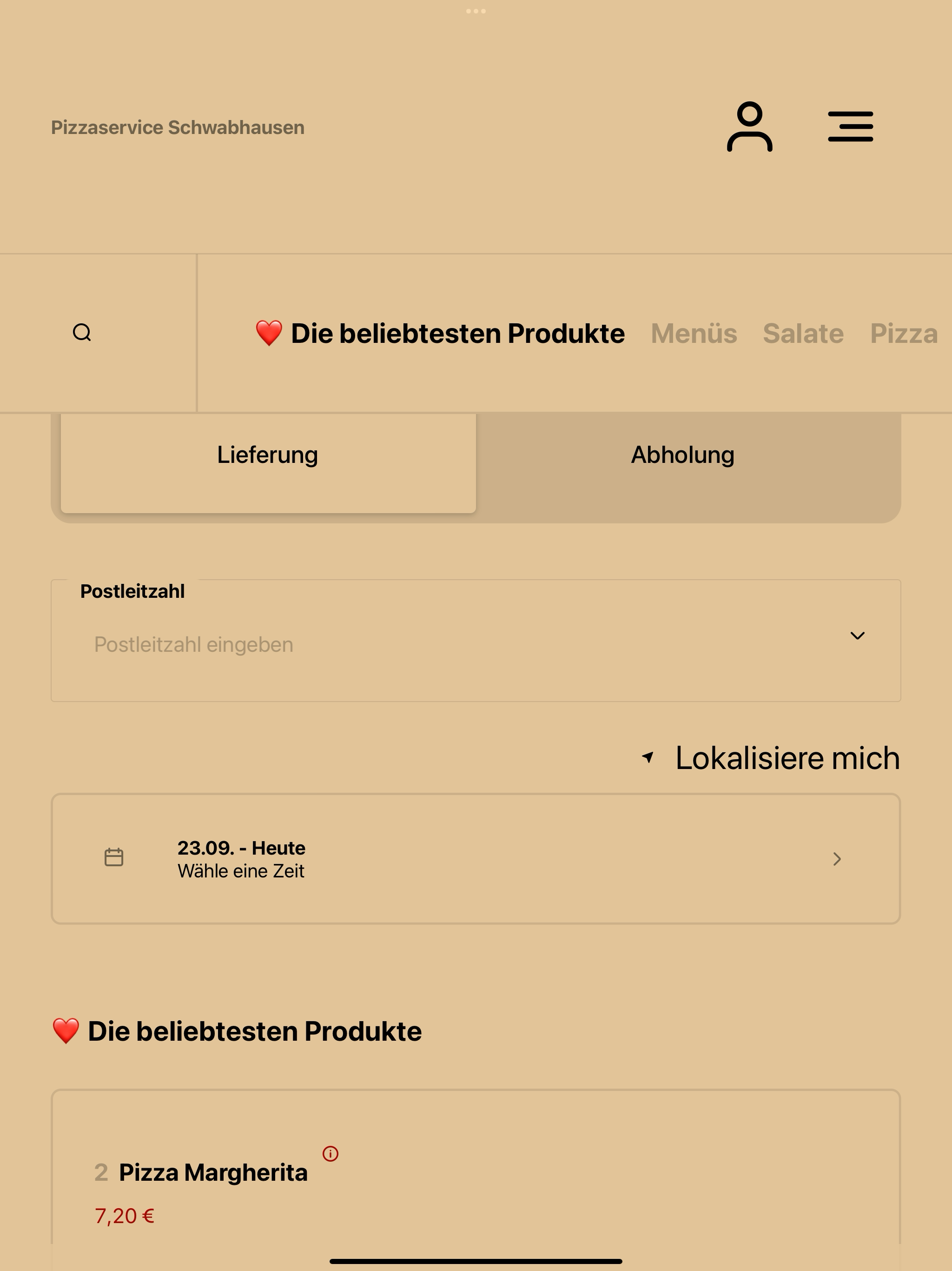 Pizzaservice - Schwabhausen