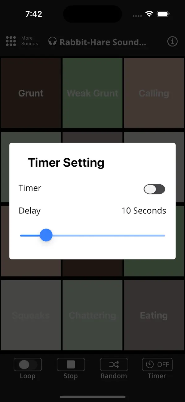 Screenshot #3 pour Rabbit-Hare Sounds & Calls