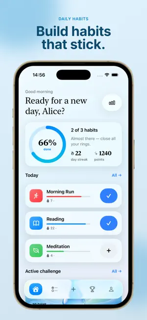 Quirkers: Habit Tracker screenshot 1