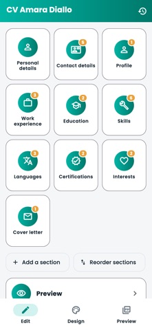 Vitaeo: Resume & CV Maker Screenshot 5 of 8