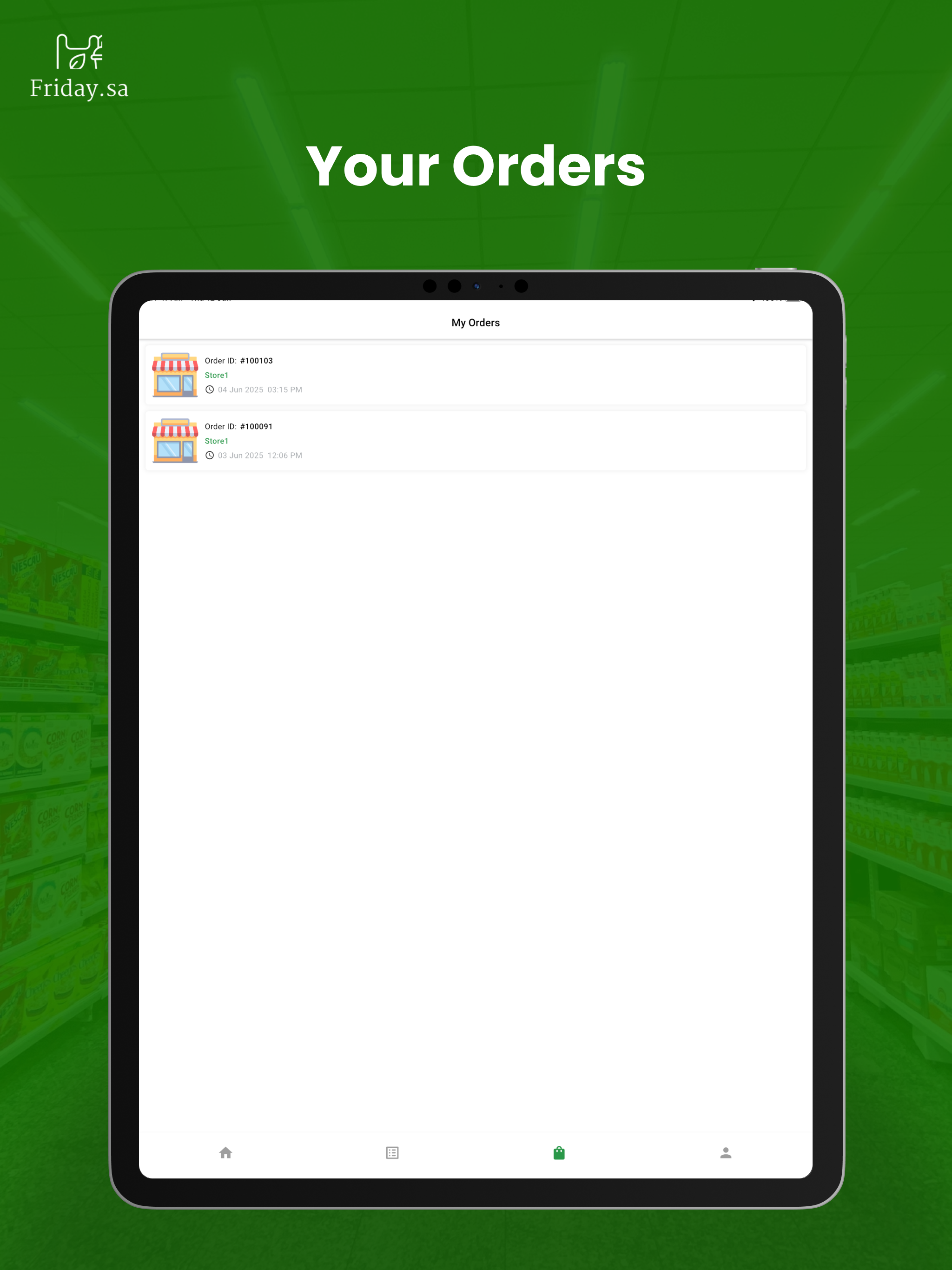 Friday.sa - Delivery