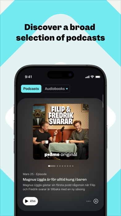Podme - Podcasts & Audiobooks Screenshot