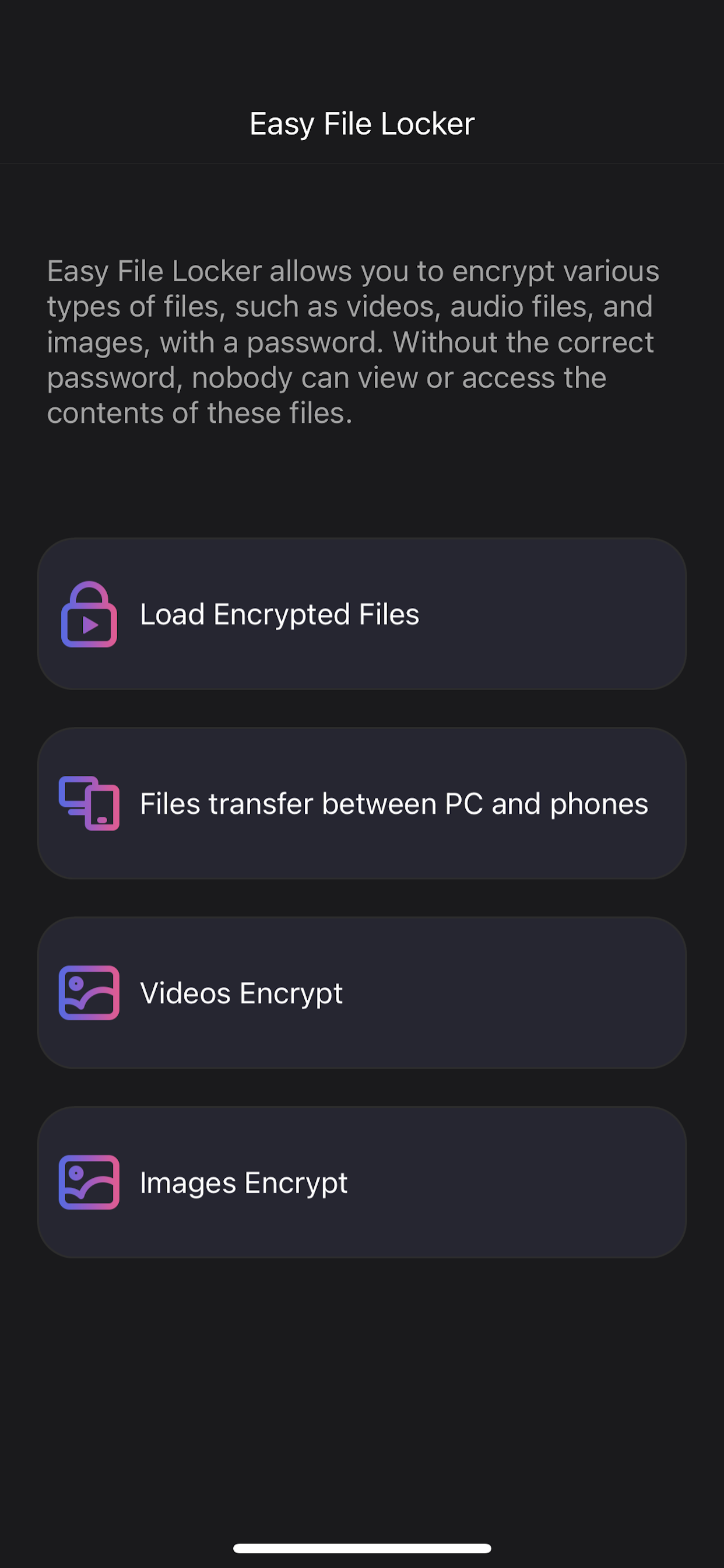 Easy File Locker