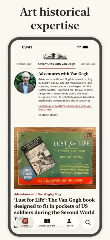The Art Newspaper screenshot 4 of 6