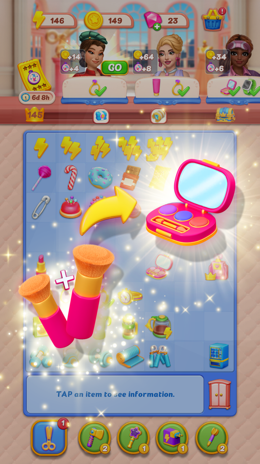 #2. Merge Studio: Fashion Makeover (iOS) 来自: Paxie Games