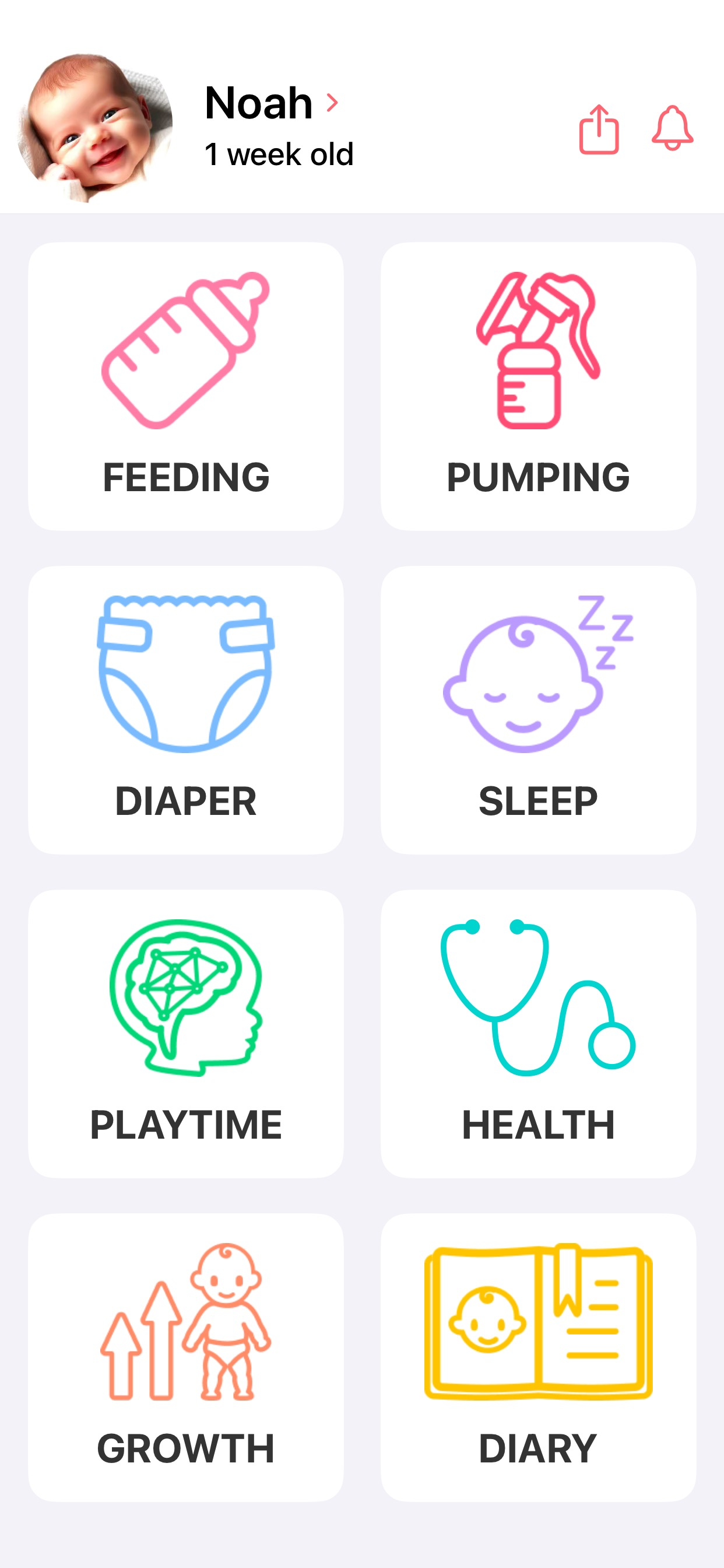 Baby Bottle & Pumping Tracker