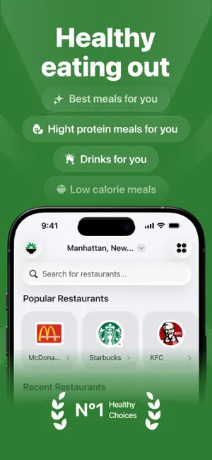 EatFit : Smart Food Choices screenshot 1