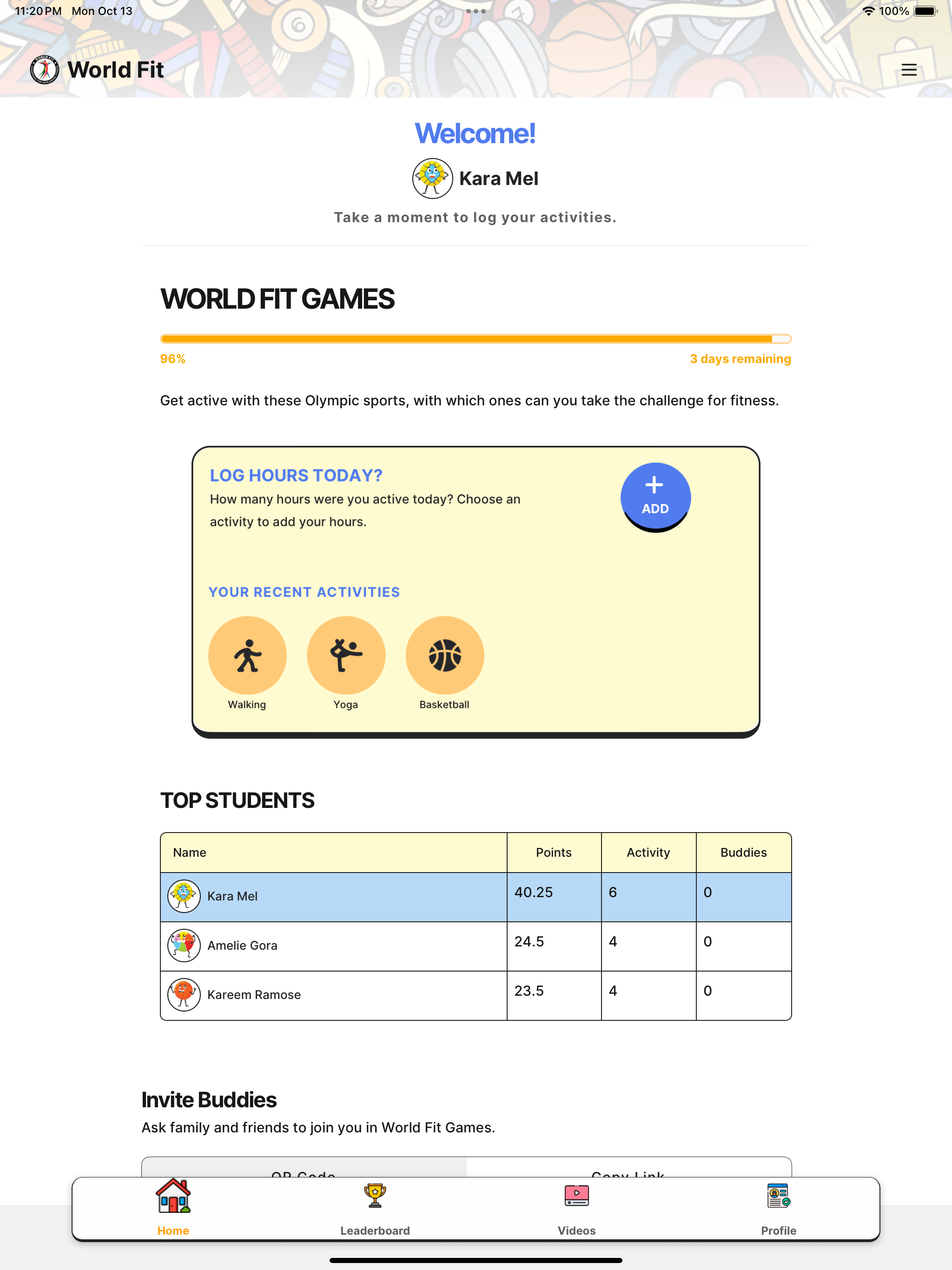 World Fit Games