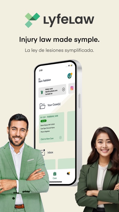 Lyfe Law iPhone screenshot 1 - Business app