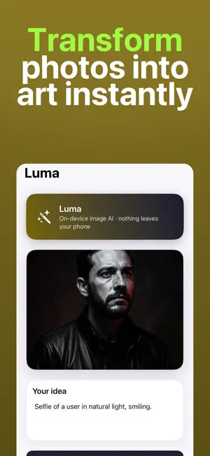 Luma: Private AI Photo Editor screenshot 3