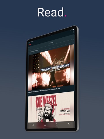 Y100 San Antonio iPad screenshot