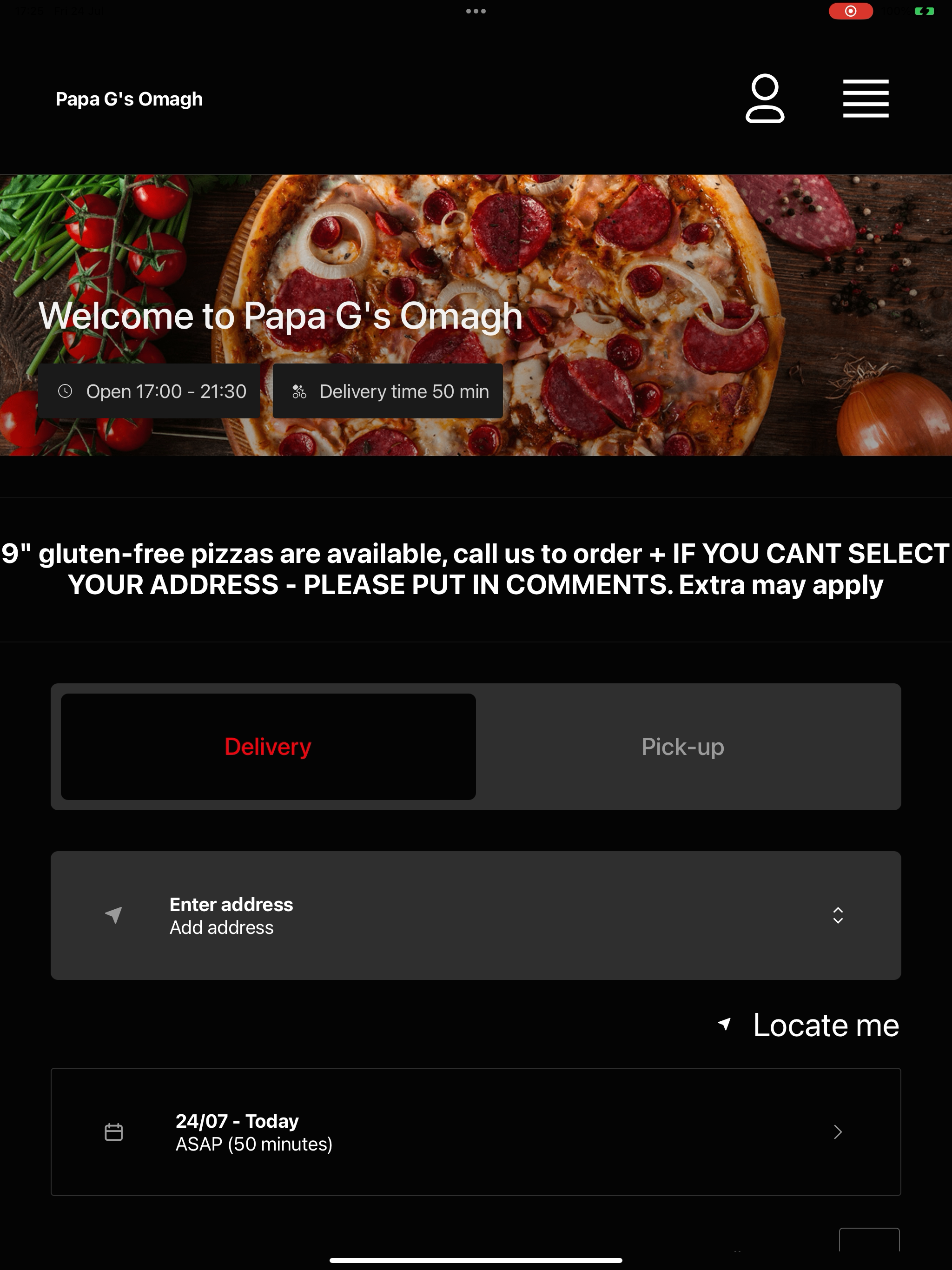 Papa G's Pizza screenshot 9