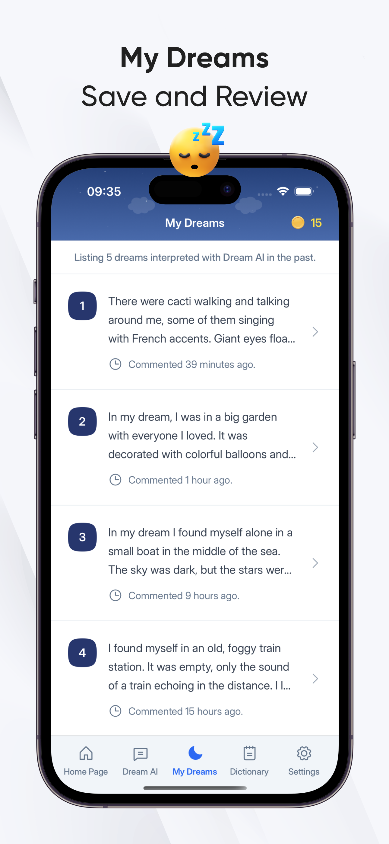 Dream AI: Analyze & Interpret