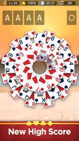 Classic Solitaire． screenshot