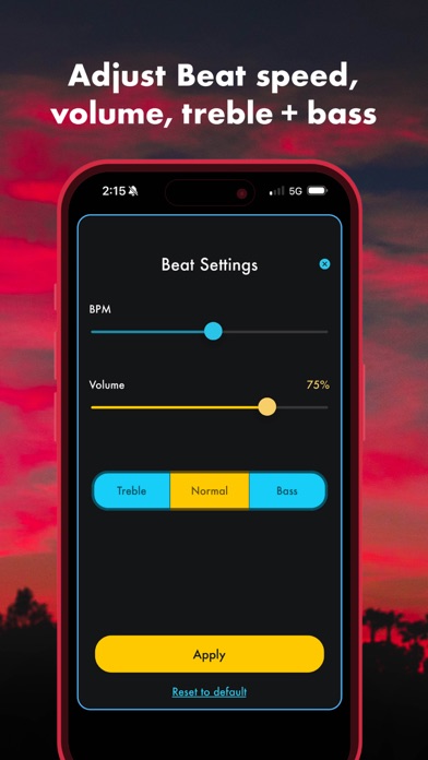 Podbeat: Beats for any Podcast Screenshot