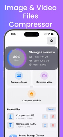 Image & Video File compressor Screenshot 2 of 5
