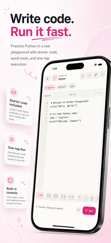 Learn Python: Coding for All screenshot 3