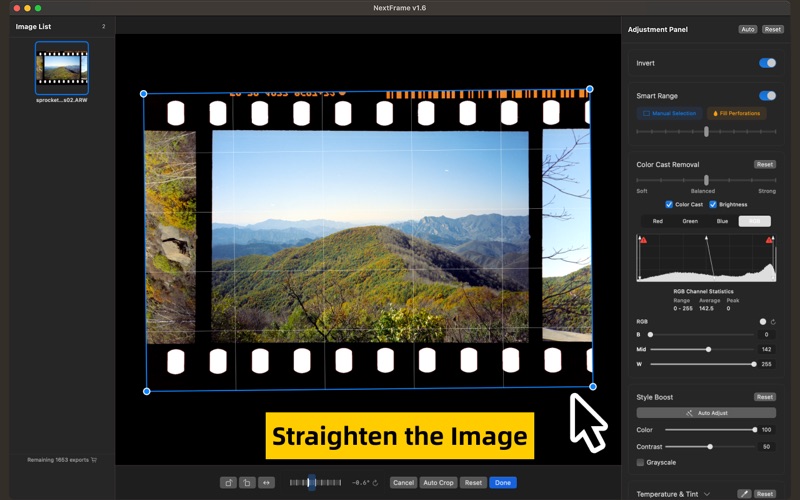 App screenshot