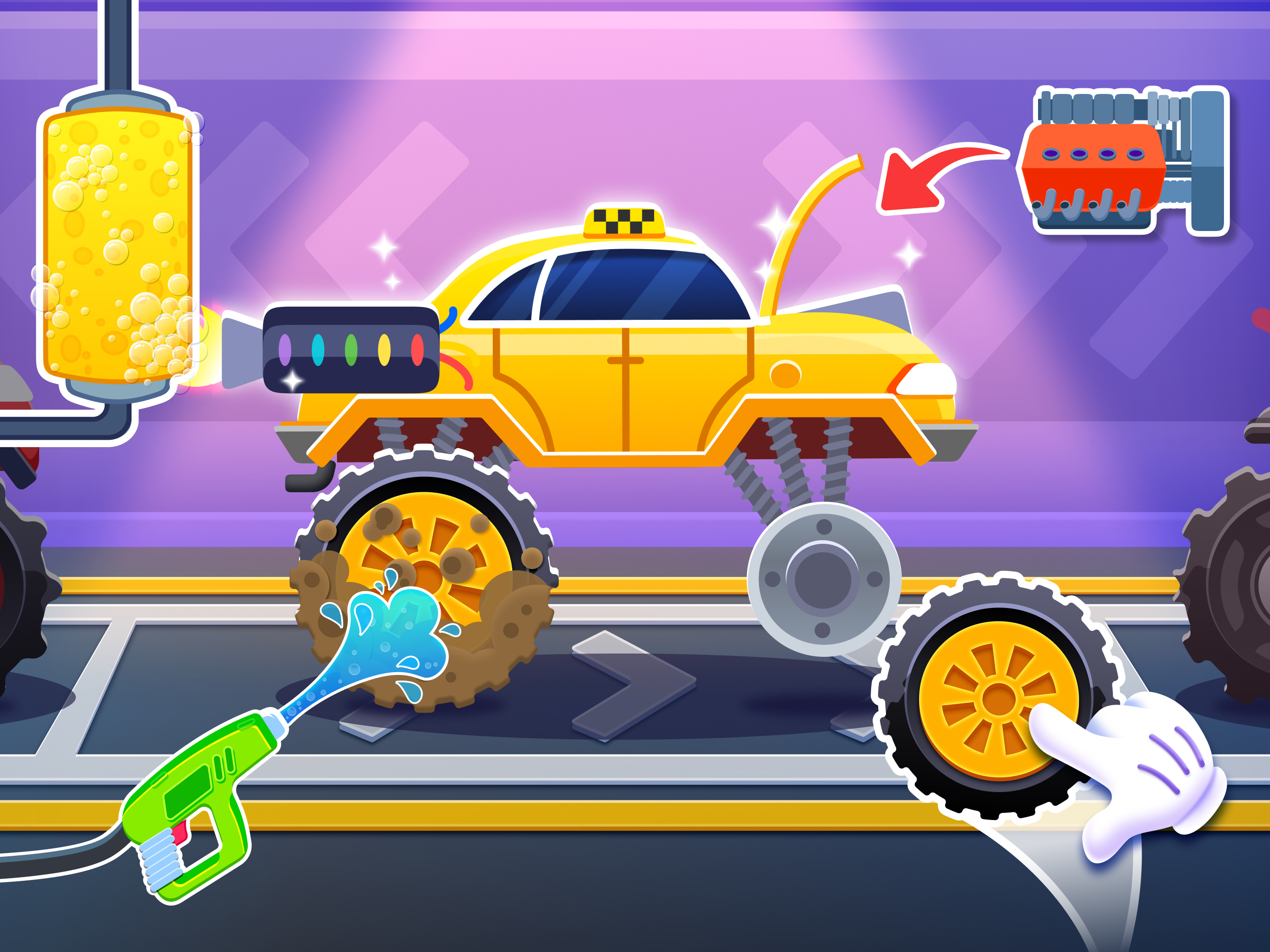 Monster Truck Game for Kids 2+