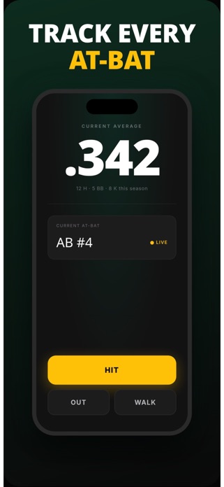 Baseball Stats Tracker Screenshot 1 of 6