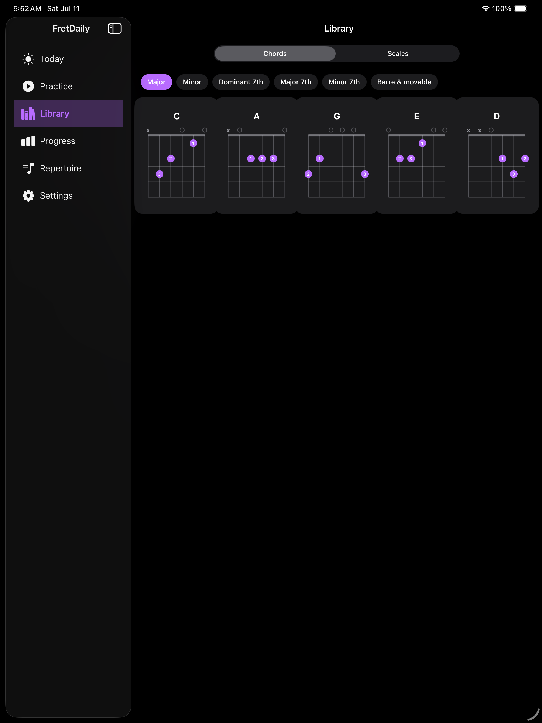 FretDaily: Guitar Practice screenshot 7
