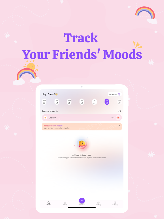 Screenshot #4 pour Happy day: Daily Mood Tracker